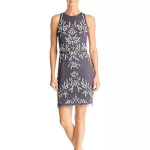 Adrianna Papell Embellished Cocktail Dress